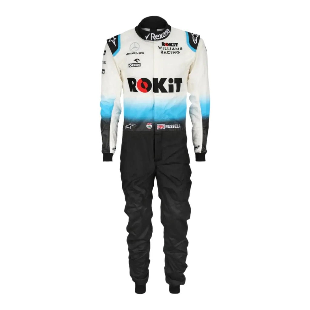2019 GEORGE RUSSELL Williams Racing F1 RACE Suit - Speedxcrafts