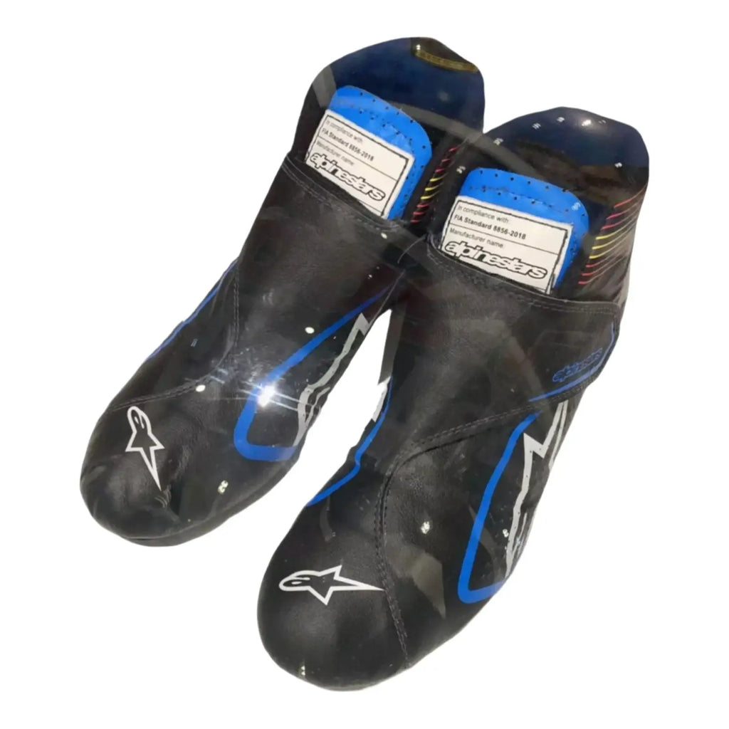 2019 GEORGE RUSSELL Williams Racing F1 Race Boots _ Mercedes AMG