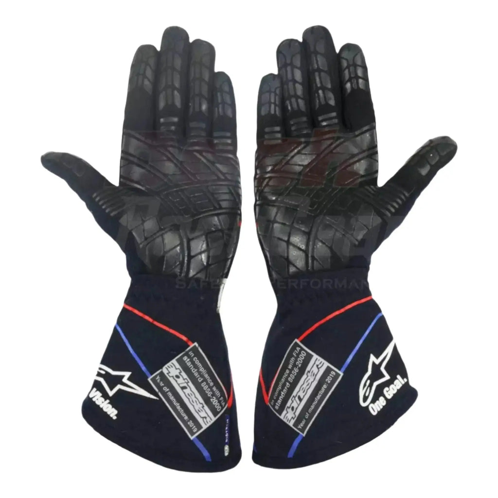 2019 Pierre Gasly Belgian GP  F1 Race Gloves - Speedxcrafts