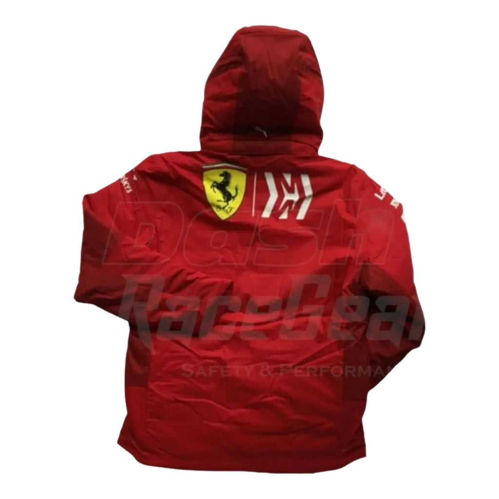 2019 Charles Leclerc Ferrari F1 WINTER JACKET - Speedxcrafts