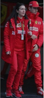 2019 Charles Leclerc Ferrari F1 WINTER JACKET - Speedxcrafts