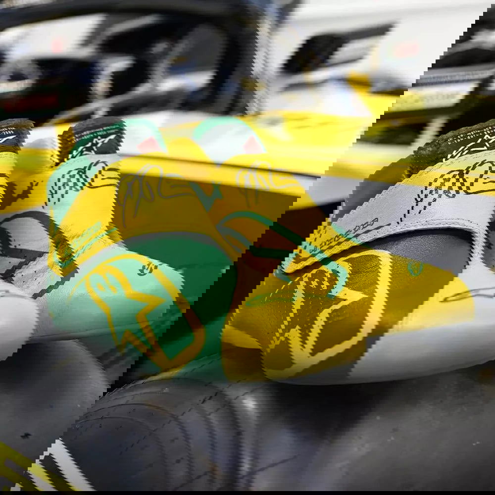 2019 DANIEL RICCIARDO RENAULT F1 RACE BOOTS - AUSTRALIAN GRAND PRIX - Speedxcrafts