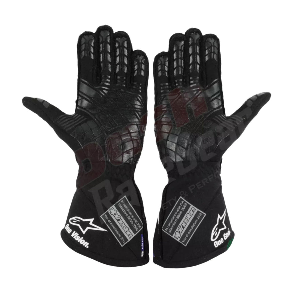 2019 Daniel Ricciard Renault F1 Race Gloves - Speedxcrafts