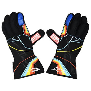 2019 Fernando Alonso Indy 500 McLaren F1 Gloves - Speedxcrafts
