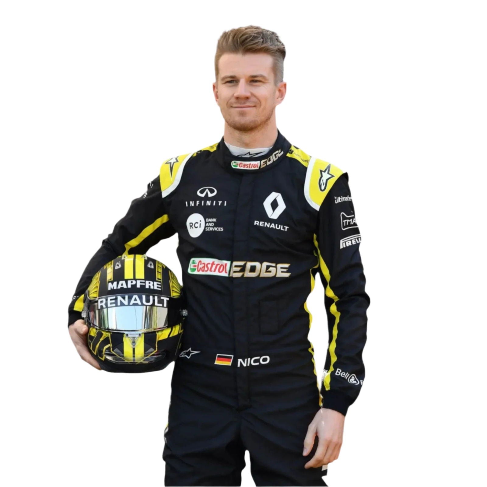 2019 Nico Hülkenberg Race Suit | Renault F1 Team - Official Merchandise - Speedxcrafts
