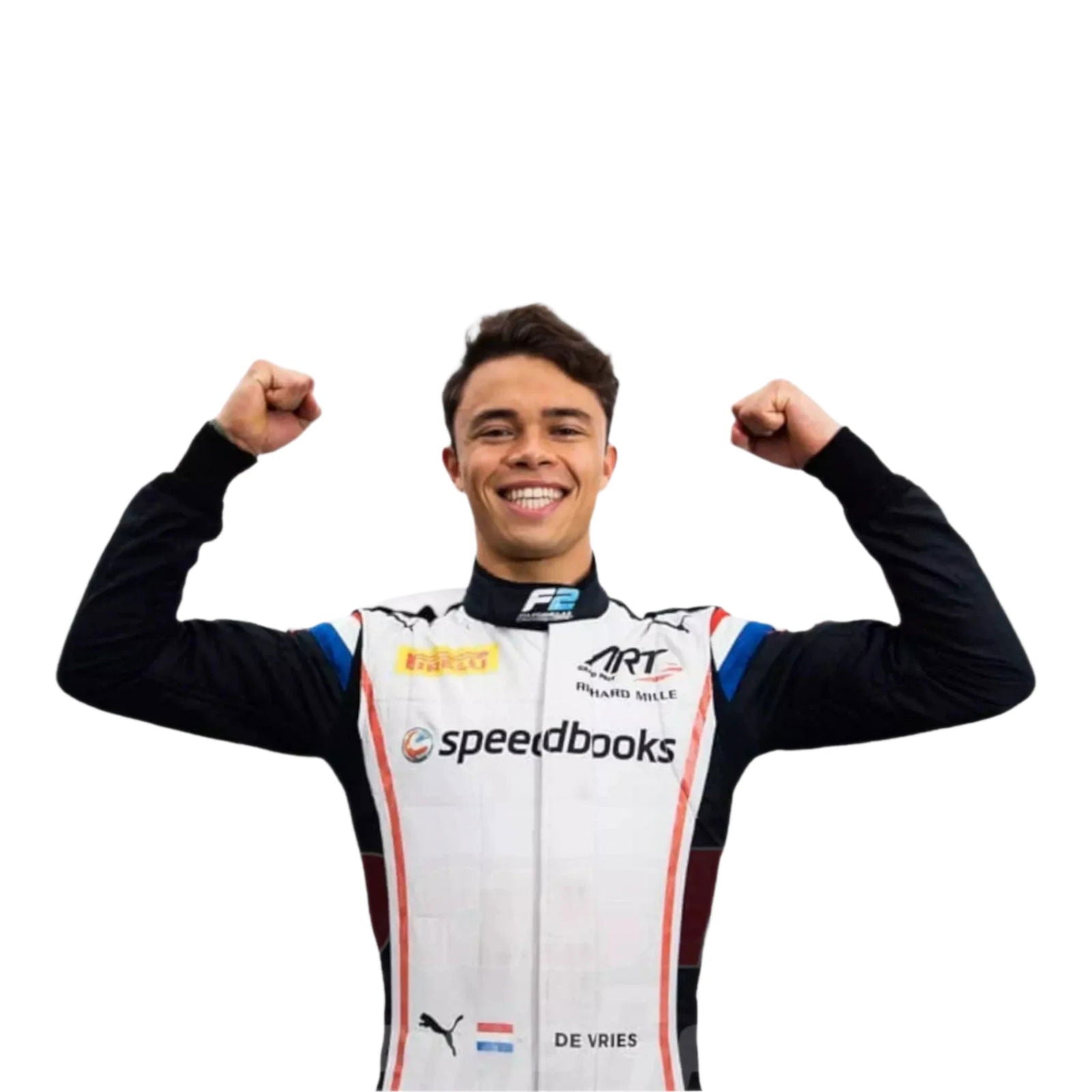 2019 Nyck de Vries F2 Race Suit