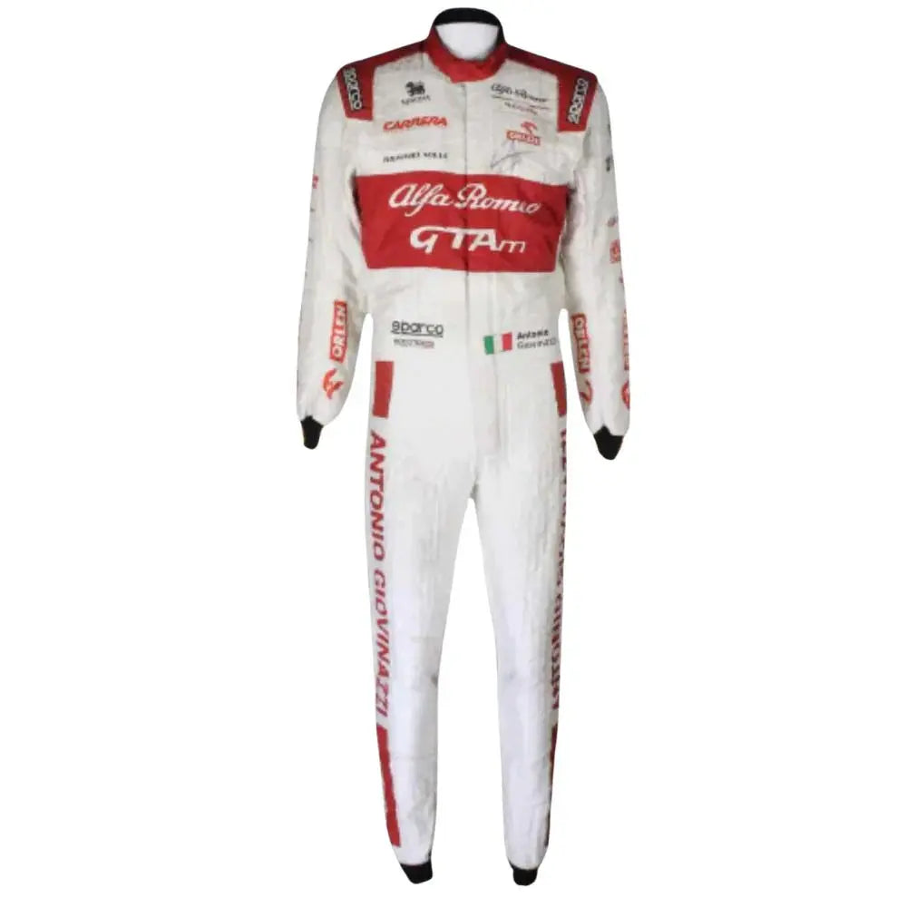 2020  Antonio Giovinazzi Alfa Romeo F1 Race Suit - Speedxcrafts
