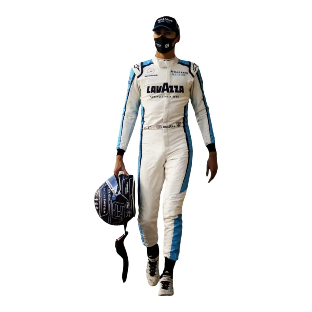 2020 George Russell Williams Racing Race Suit - Speedxcrafts