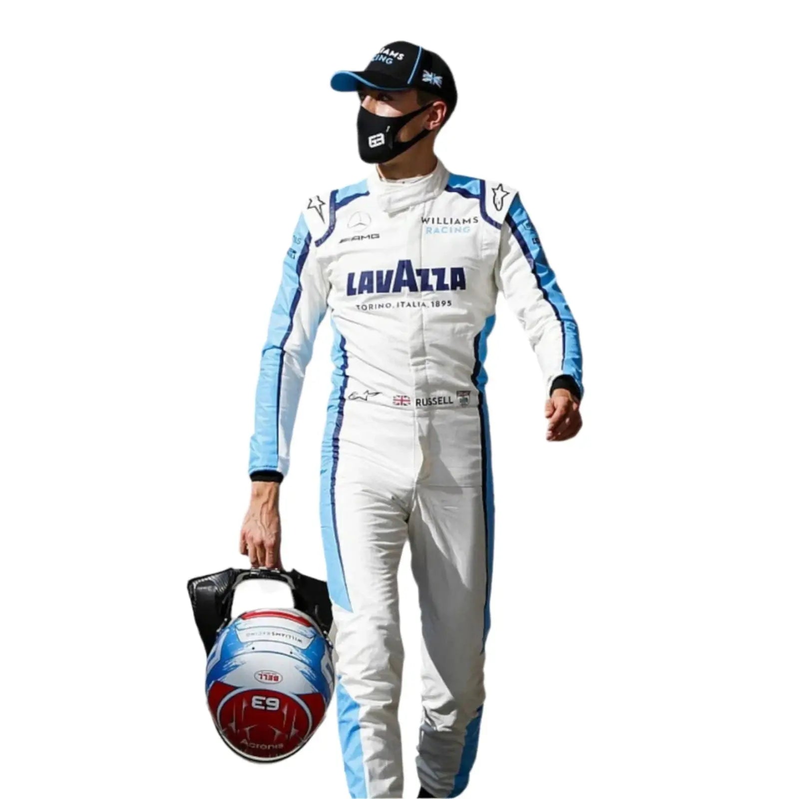 2020 George Russell Williams Racing Race Suit - Speedxcrafts