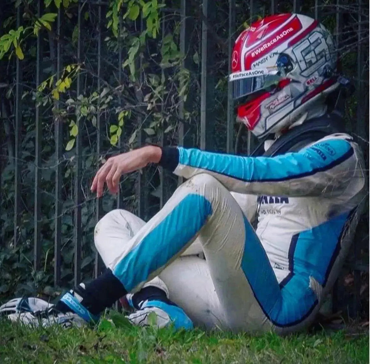 2020 George Russell Williams Racing Race Suit - Speedxcrafts