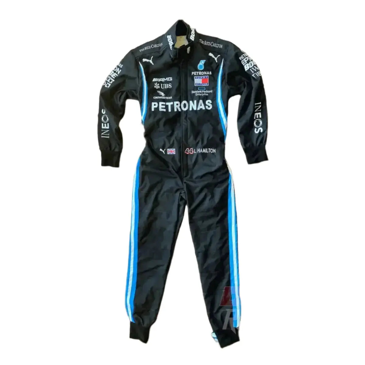 2020 Lewis Hamilton Mercedes AMG F1 Embroidery Race Suit