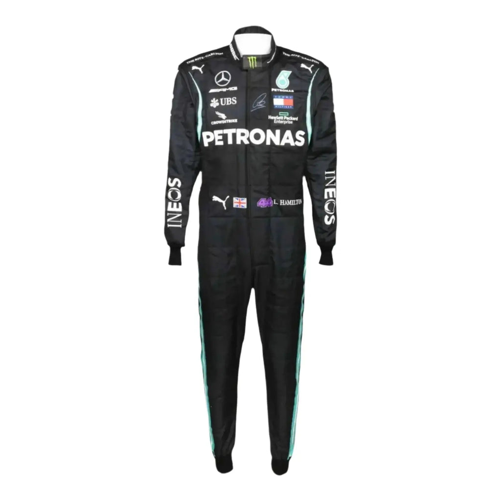 2020 Lewis Hamilton Mercedes AMG F1 Replica Race Suit - Speedxcrafts