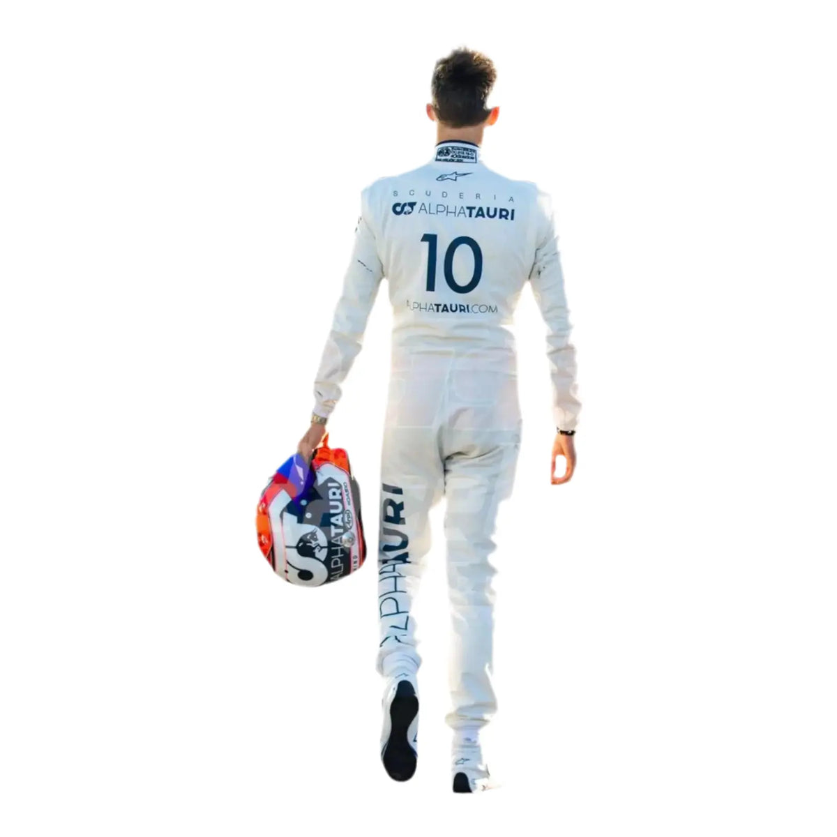 2020 Pierre Gasly Alpha Tauri Race Suit - Abu Dhabi GP