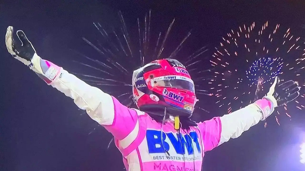 2020 Sergio Pérez BWT F1 Team Race Gloves - Speedxcrafts