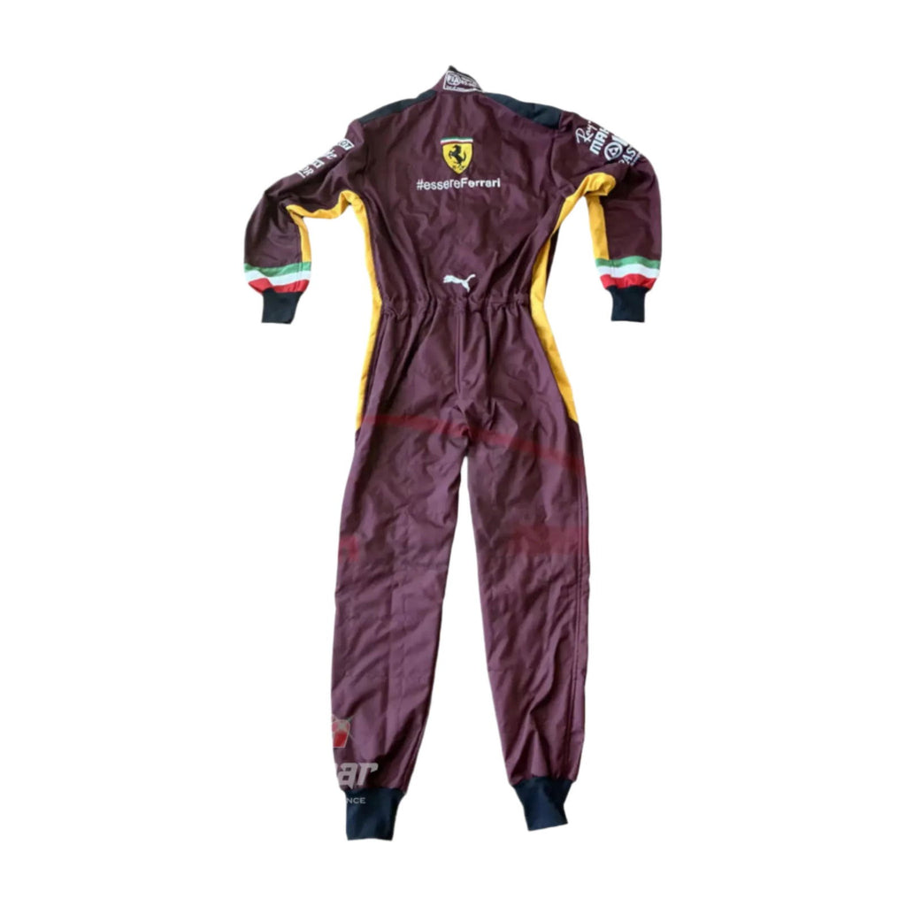 2020 Charles Leclerc Ferrari 1000 GP F1 Embroidered Racing Suit - Speedxcrafts