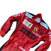 2020 Charles Leclerc Ferrari Mission Winnow F1 Embroidered Racing Suit - Speedxcrafts