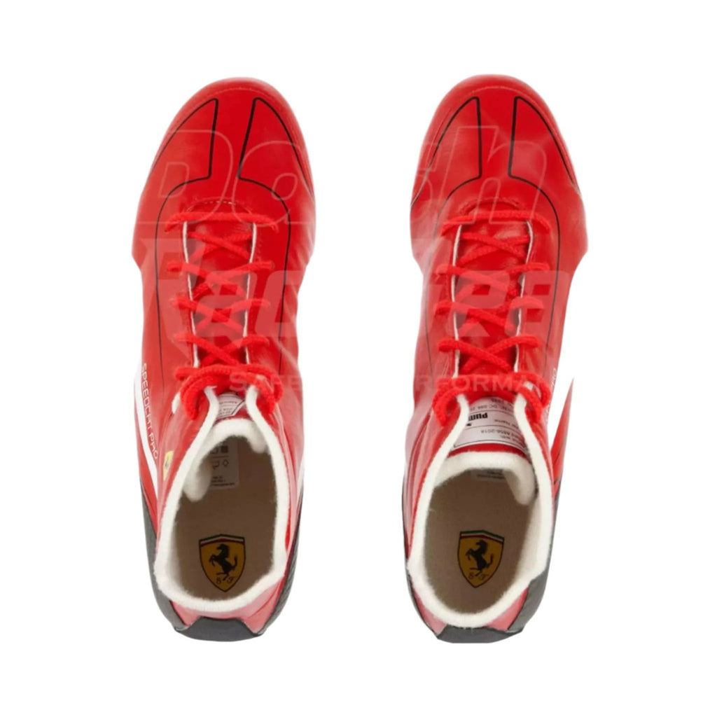 2020 Charles Leclerc Scuderia Ferrari F1 Race Boots - Speedxcrafts