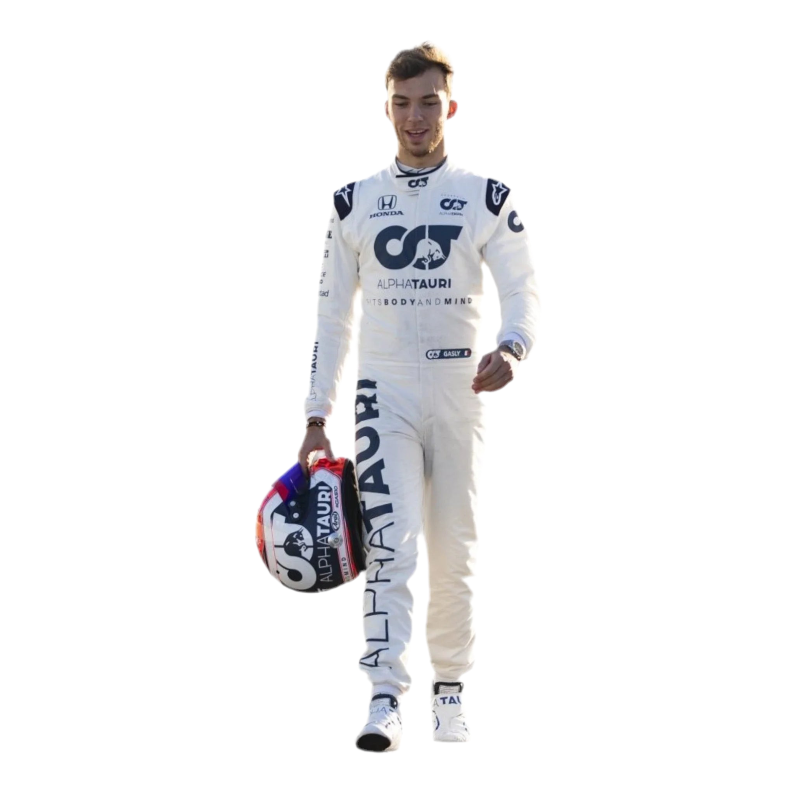 2020 Pierre Gasly Alpha Tauri Race Suit - Abu Dhabi GP - Speedxcrafts