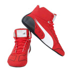 2020 Sebastian Vettel Ferrari F1 Race Boots - Speedxcrafts