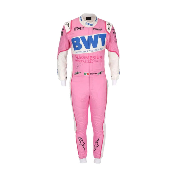 2020 Sergio Pérez Race Suit | BWT Racing Point F1 Team - Official Merchandise - Speedxcrafts