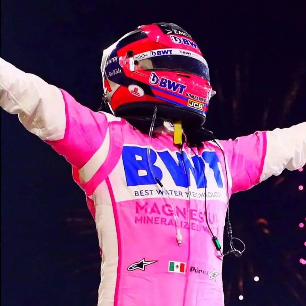 2020 Sergio Pérez Race Suit | BWT Racing Point F1 Team - Official Merchandise - Speedxcrafts