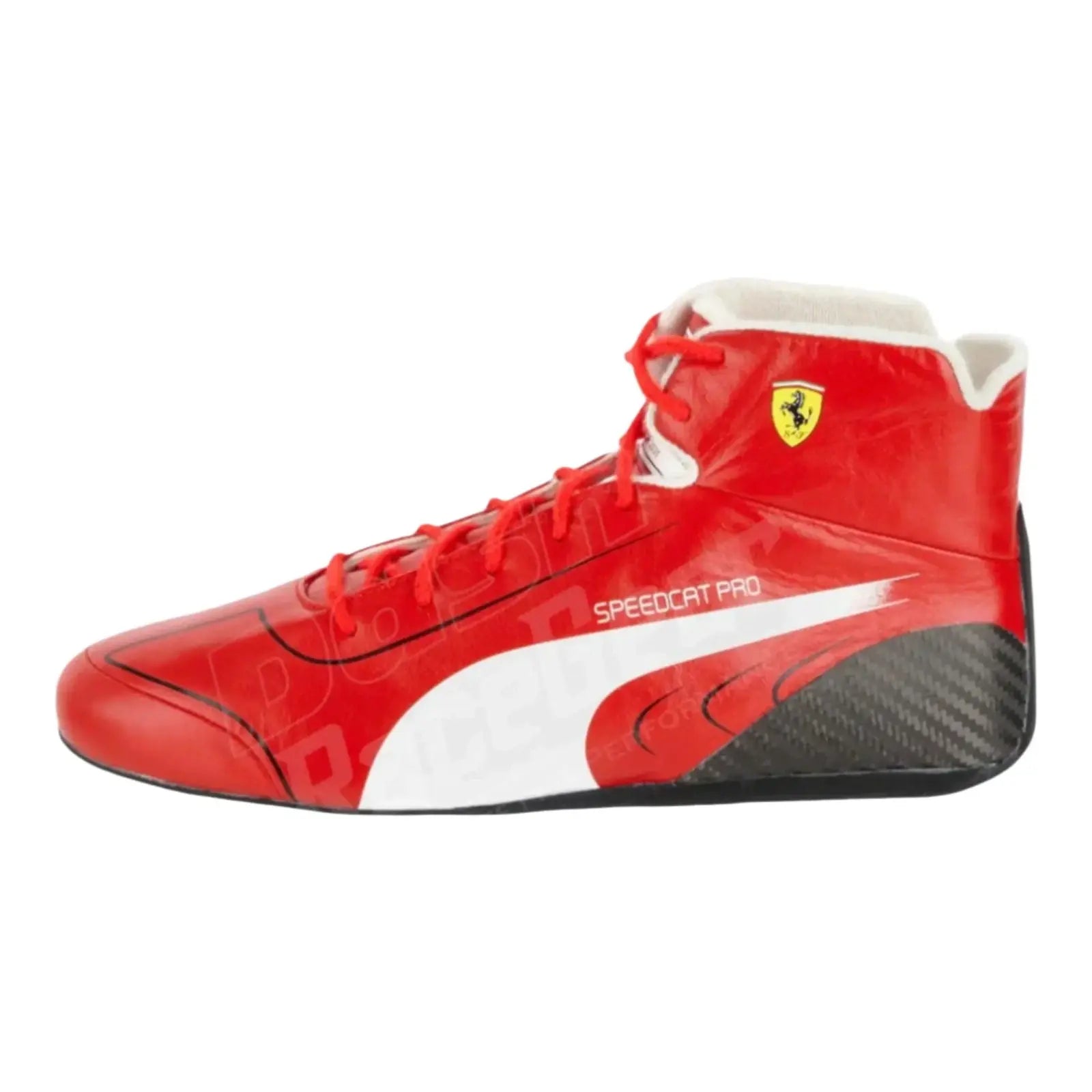 2021 Carlos Sainz Ferrari F1 Race Boots - Speedxcrafts