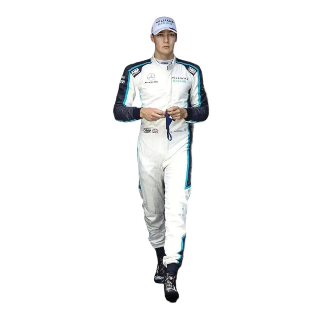 2021 George Russell Williams Racing F1 Race Suit - Speedxcrafts
