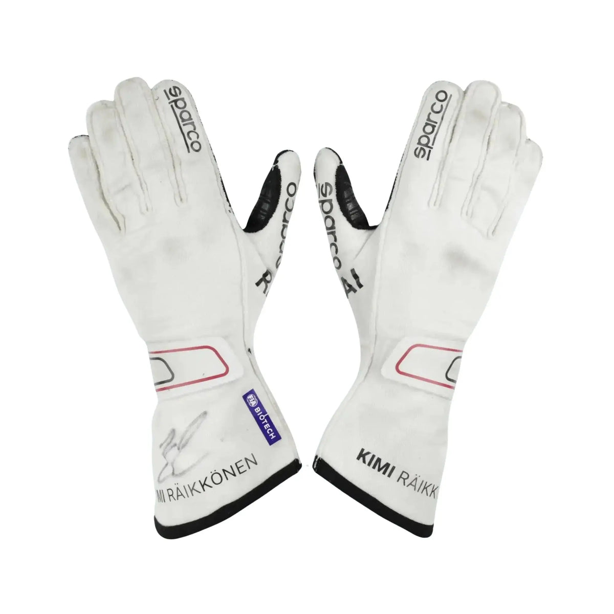 2021 Kimi Räikkönen Alfa Romeo F1 Racing Gloves