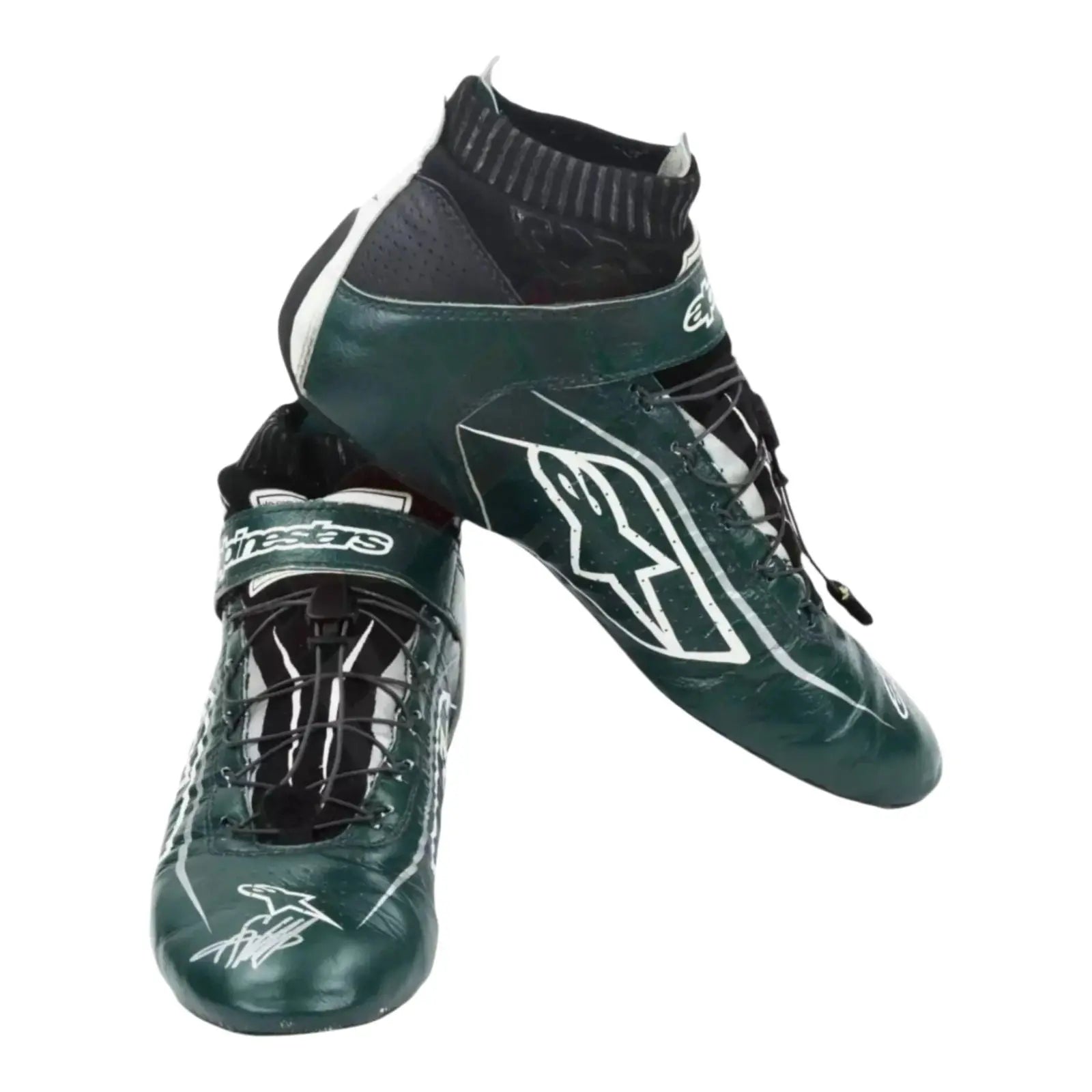 2021 Lance Stroll Aston Martin Alpinestar F1 Race Shoes - Speedxcrafts