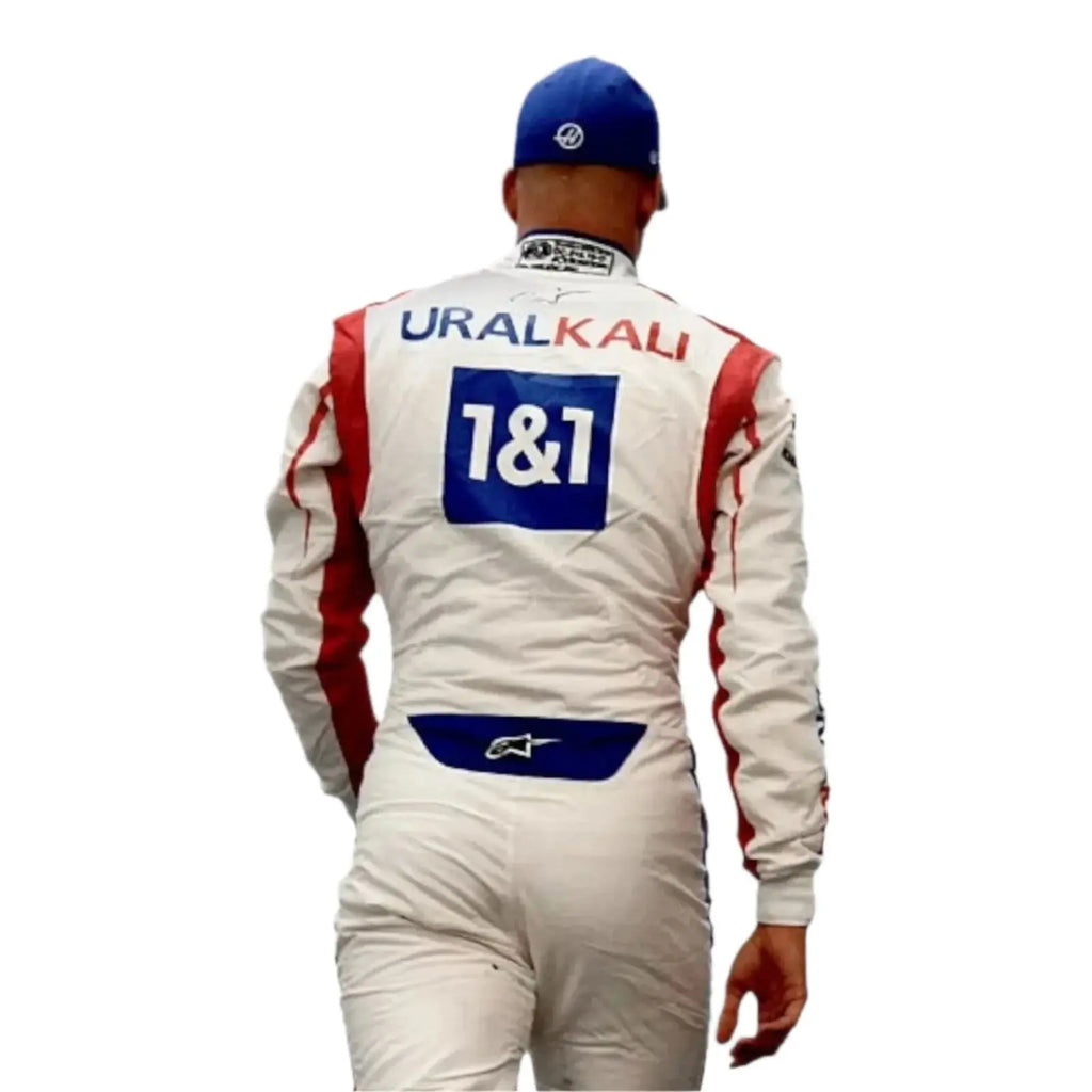 2021 Mick Schumacher Haas Formula 1 Race Suit - Speedxcrafts