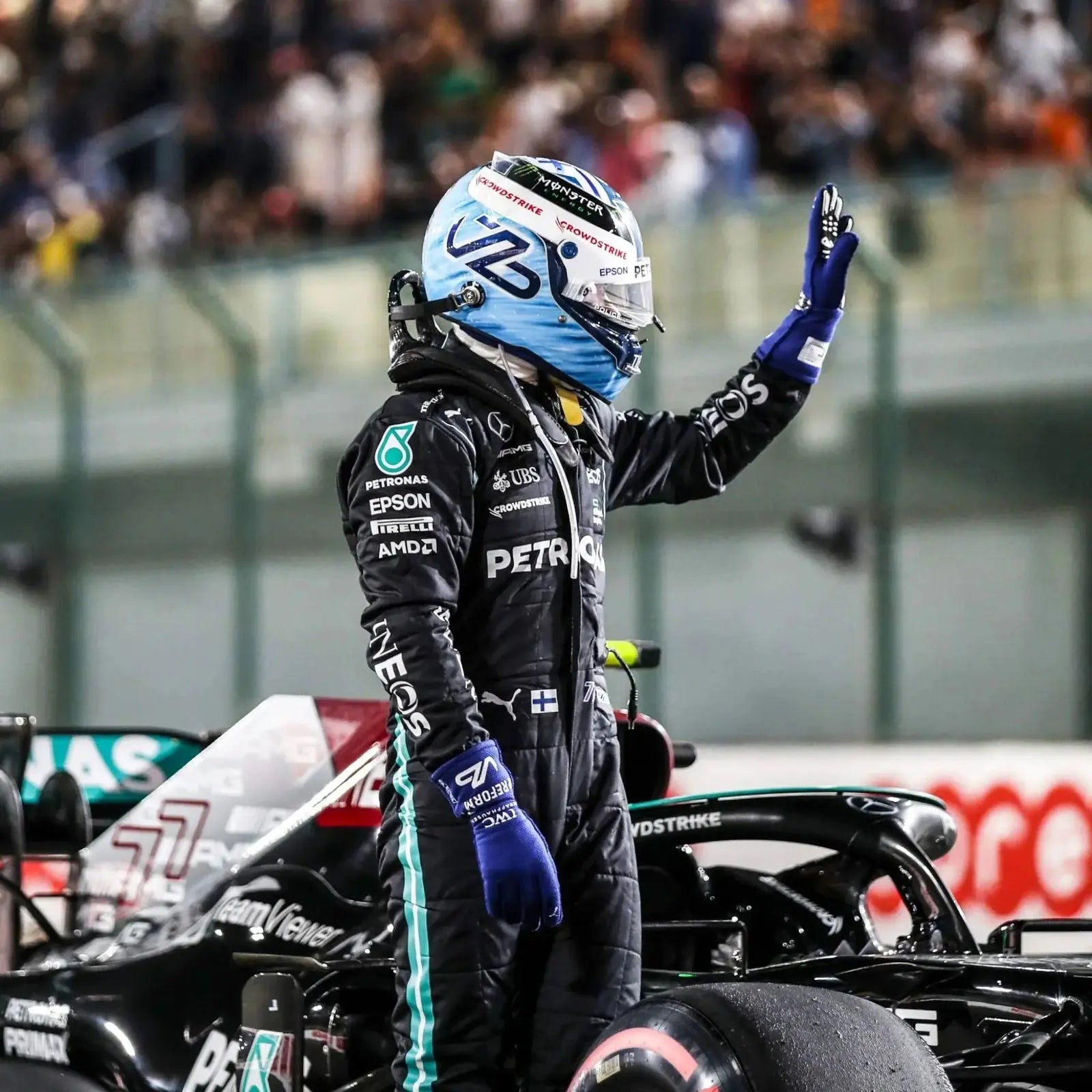 2021 Valtteri Bottas Mercedes-AMG Petronas F1 Team Replica Race Suit - Speedxcrafts
