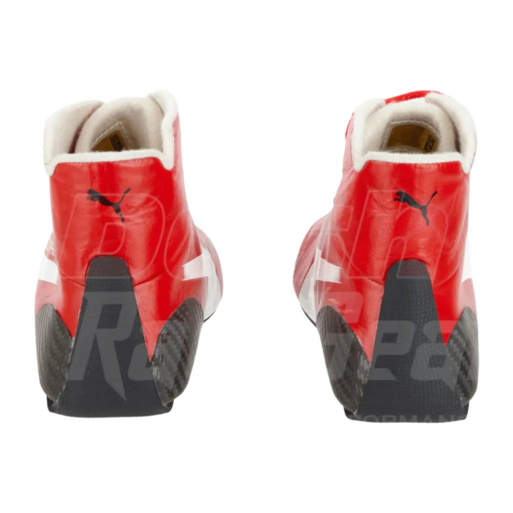 2021 Carlos Sainz Ferrari F1 Race Boots - Speedxcrafts