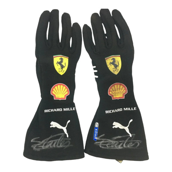 2021 Charles Leclerc Ferrari Monaco GP F1 gloves - Speedxcrafts