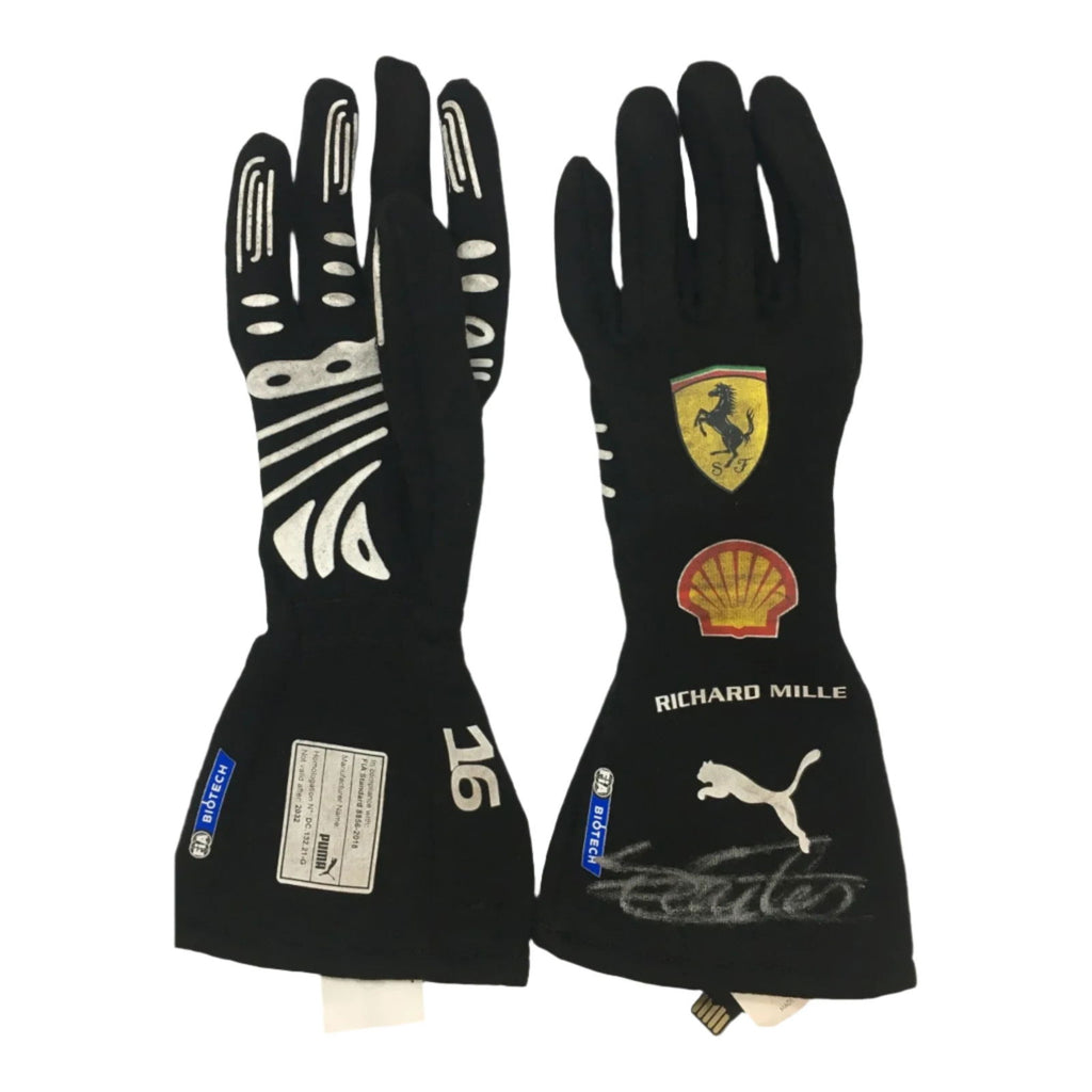 2021 Charles Leclerc Ferrari Monaco GP F1 gloves - Speedxcrafts