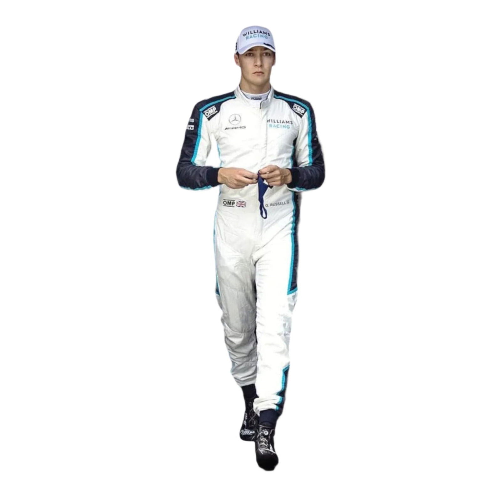 2021 George Russell Williams Racing F1 Race Suit - Speedxcrafts
