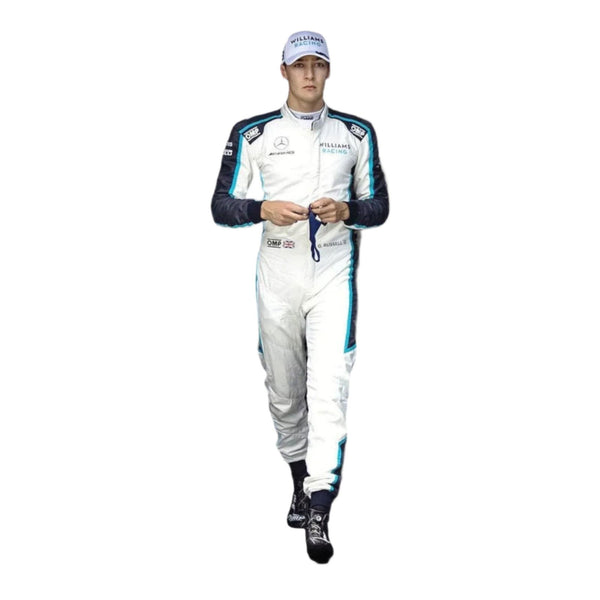 2021 George Russell Williams Racing F1 Race Suit - Speedxcrafts