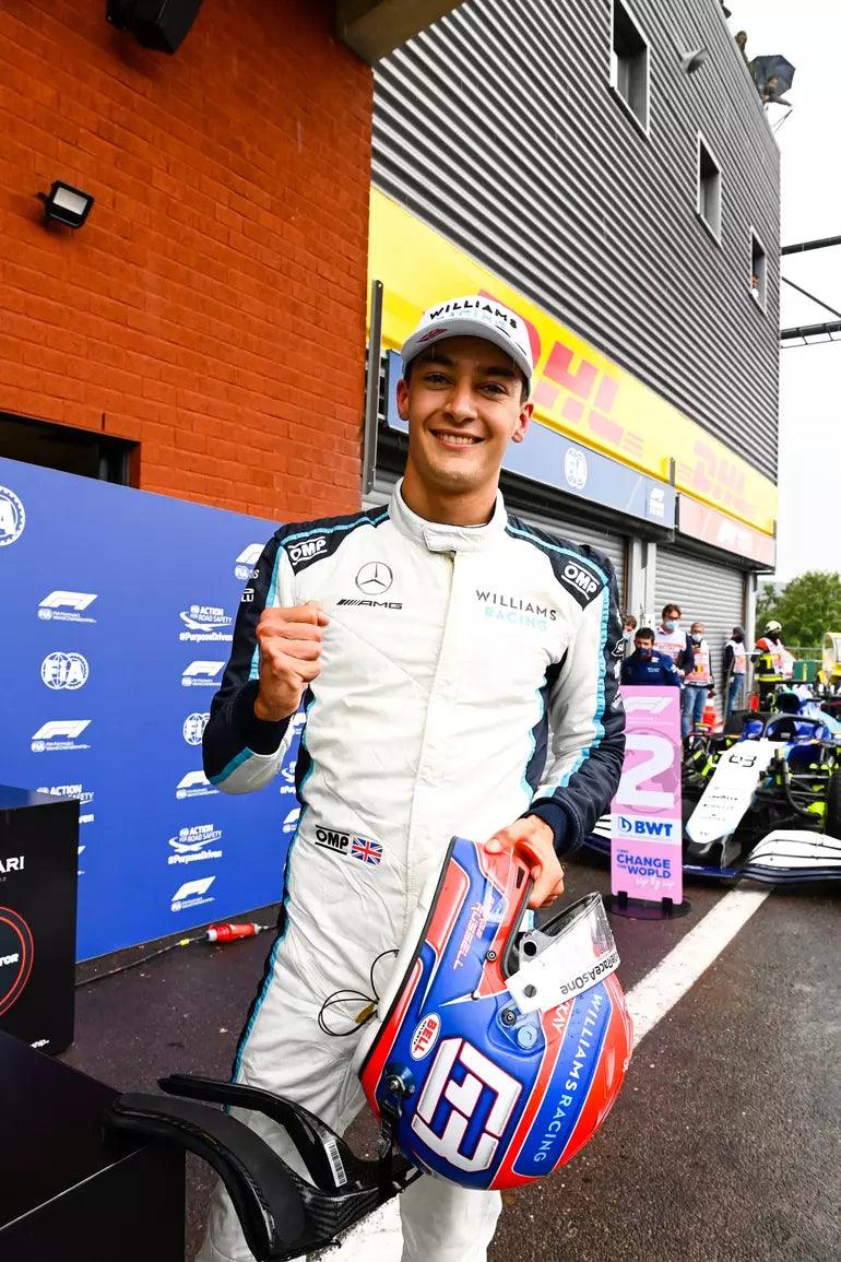 2021 George Russell Williams Racing F1 Race Suit - Speedxcrafts