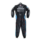 2021 Lewis Hamilton Mercedes Benz F1 Embroidered Race Suit