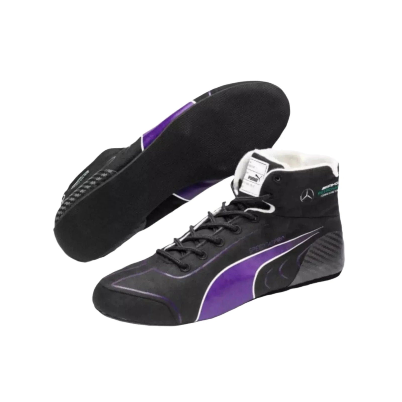 2021 Lewis Hamilton Mercedes SpeedCat Pro F1 Boots