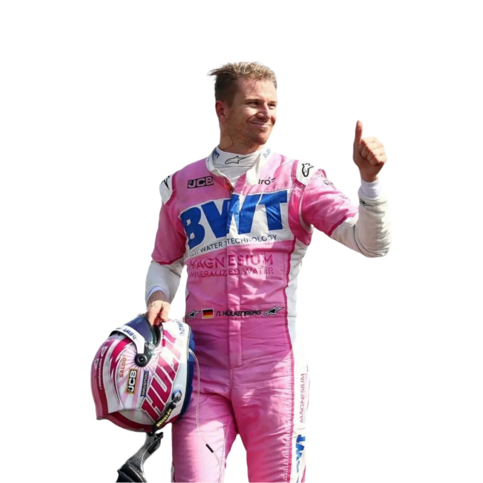 2021 Nico Hulkenberg BWT F1 Race Suit - Speedxcrafts