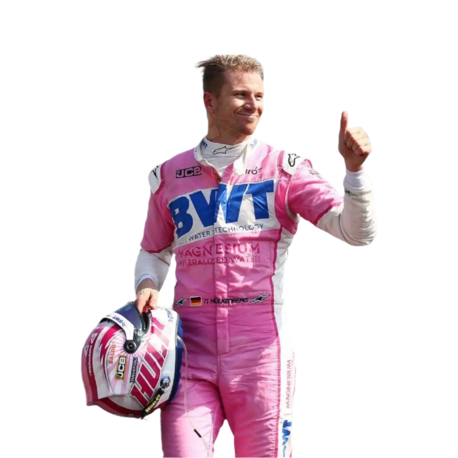 2021 Nico Hulkenberg BWT F1 Race Suit - Speedxcrafts