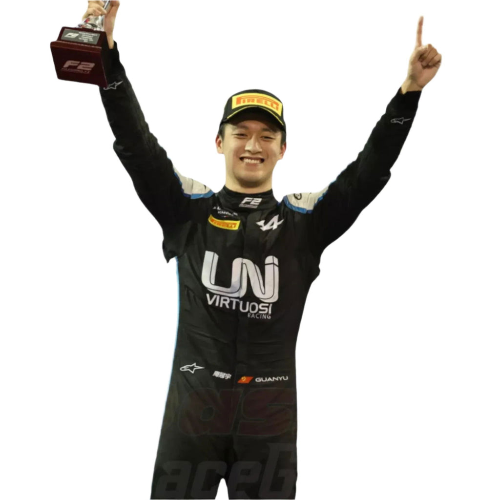 2021 Zhou Guanyu Formula 2 Race Suit - Speedxcrafts