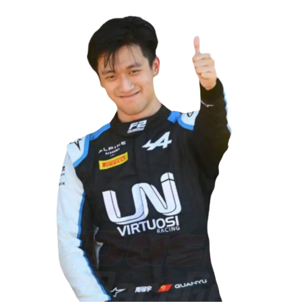 2021 Zhou Guanyu Formula 2 Race Suit - Speedxcrafts