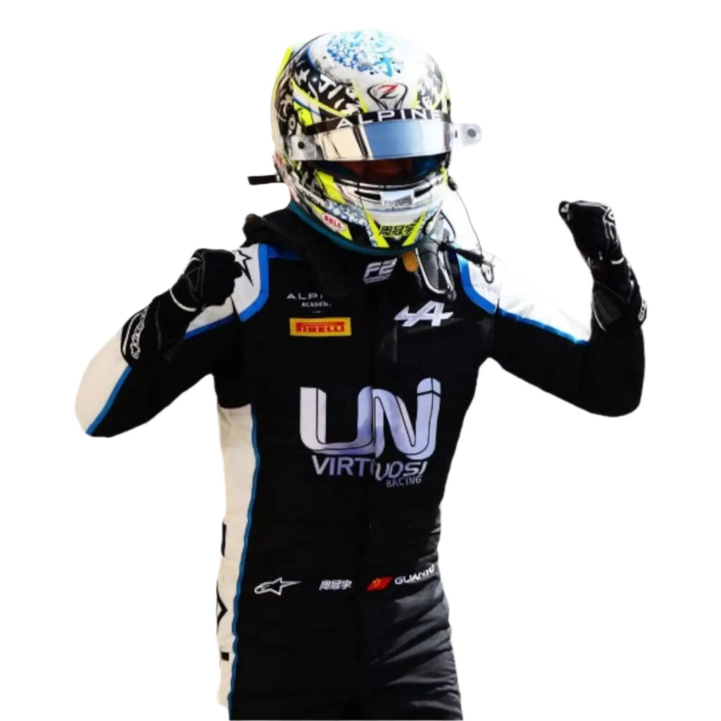2021 Zhou Guanyu Formula 2 Race Suit - Speedxcrafts