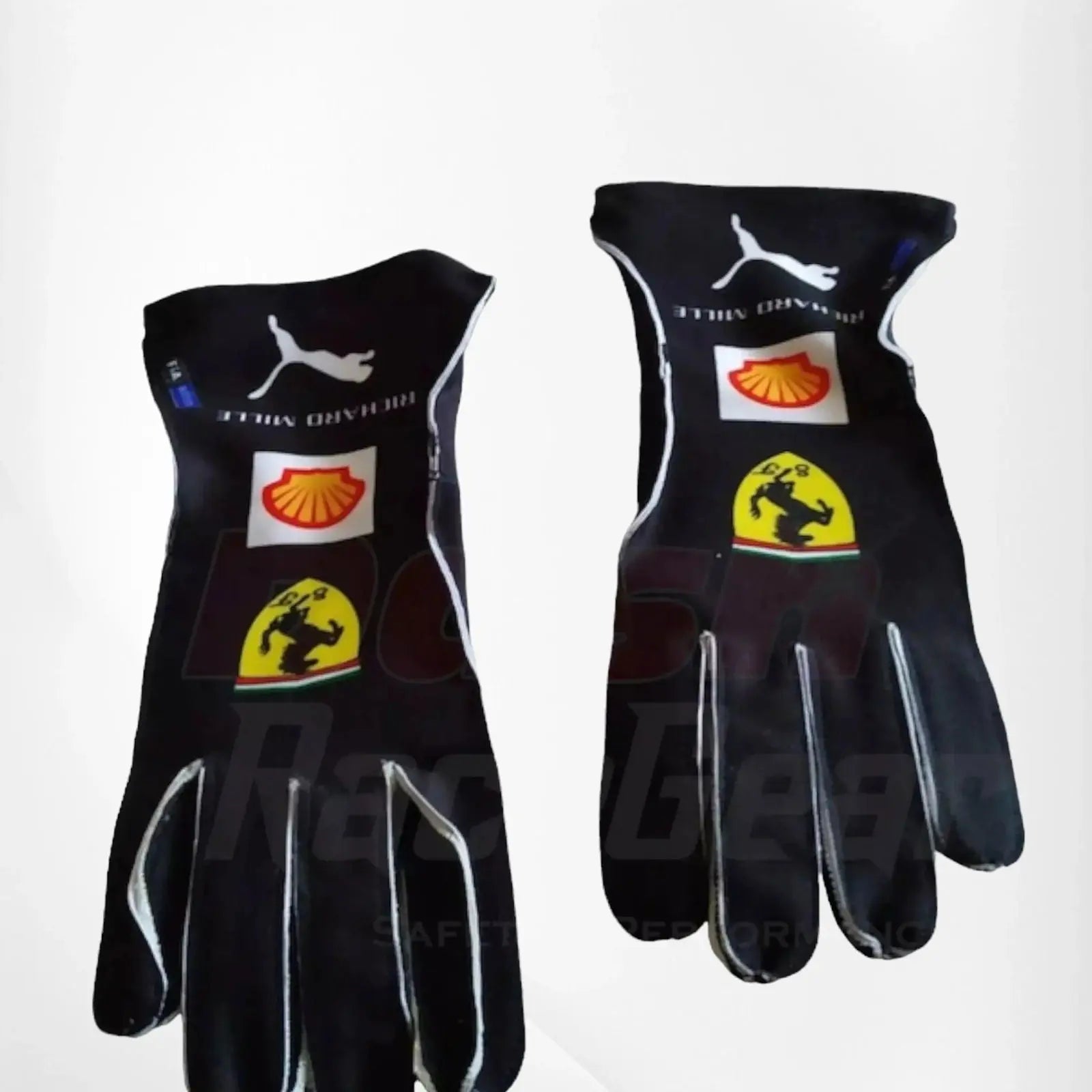 2022 CHARLES LECLERC FERRARI REPLICA F1 GLOVES - Speedxcrafts