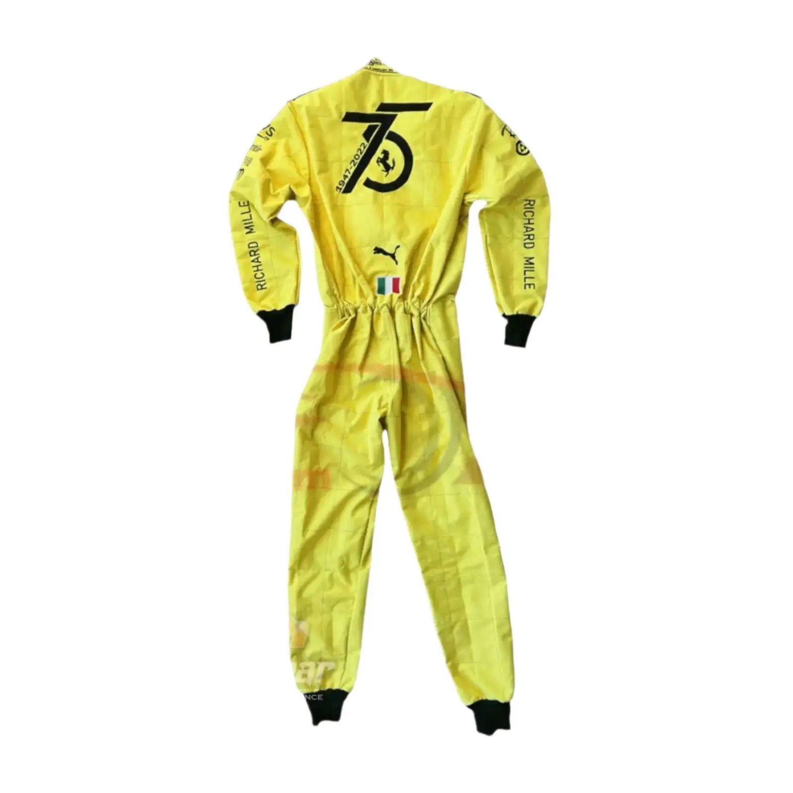 2022 Charles Leclerc Ferrari F1 Embroidered Racing Suit - MONZA GP - Speedxcrafts