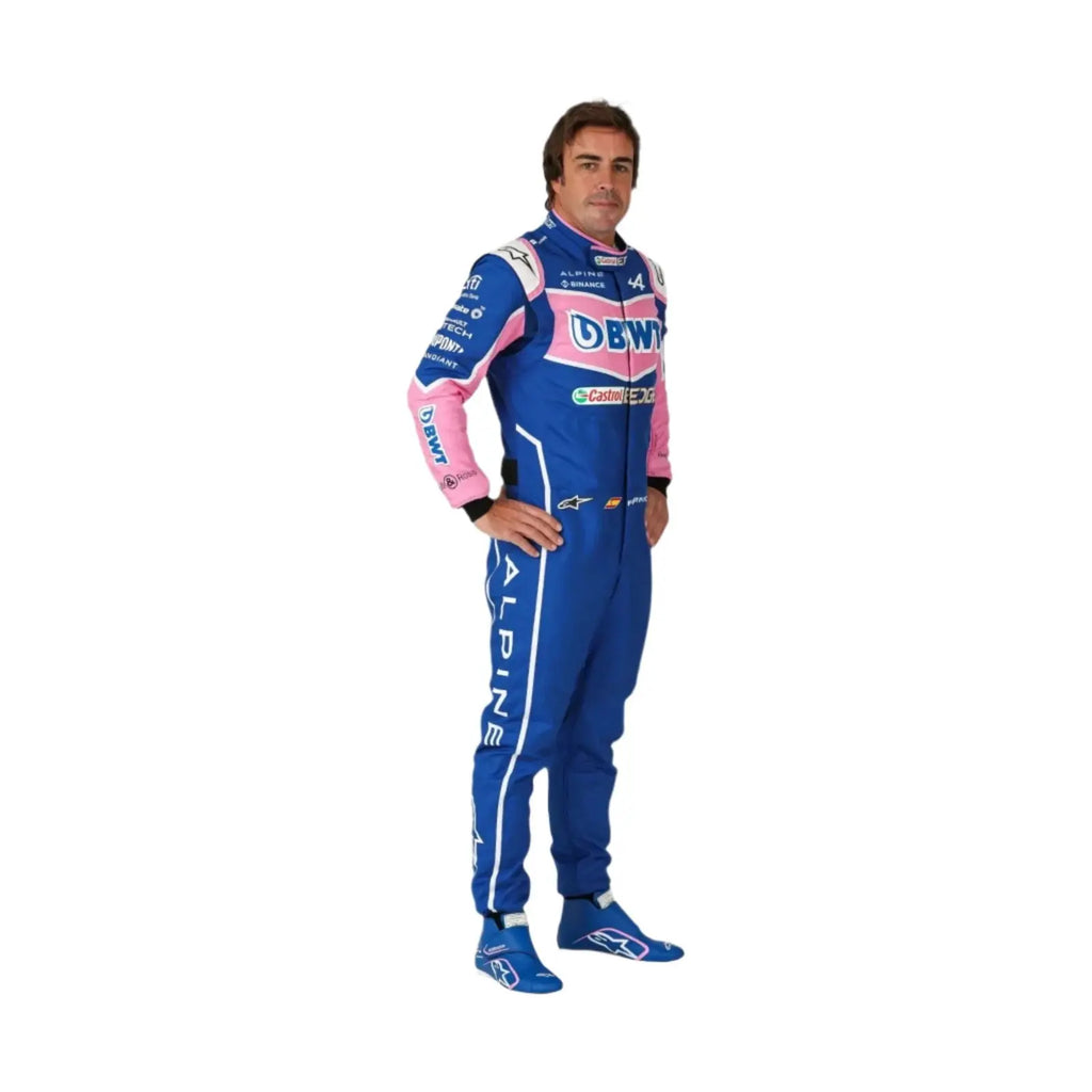 2022 FERNANDO ALONSO  ALPHINE F1 RACE SUIT - Speedxcrafts