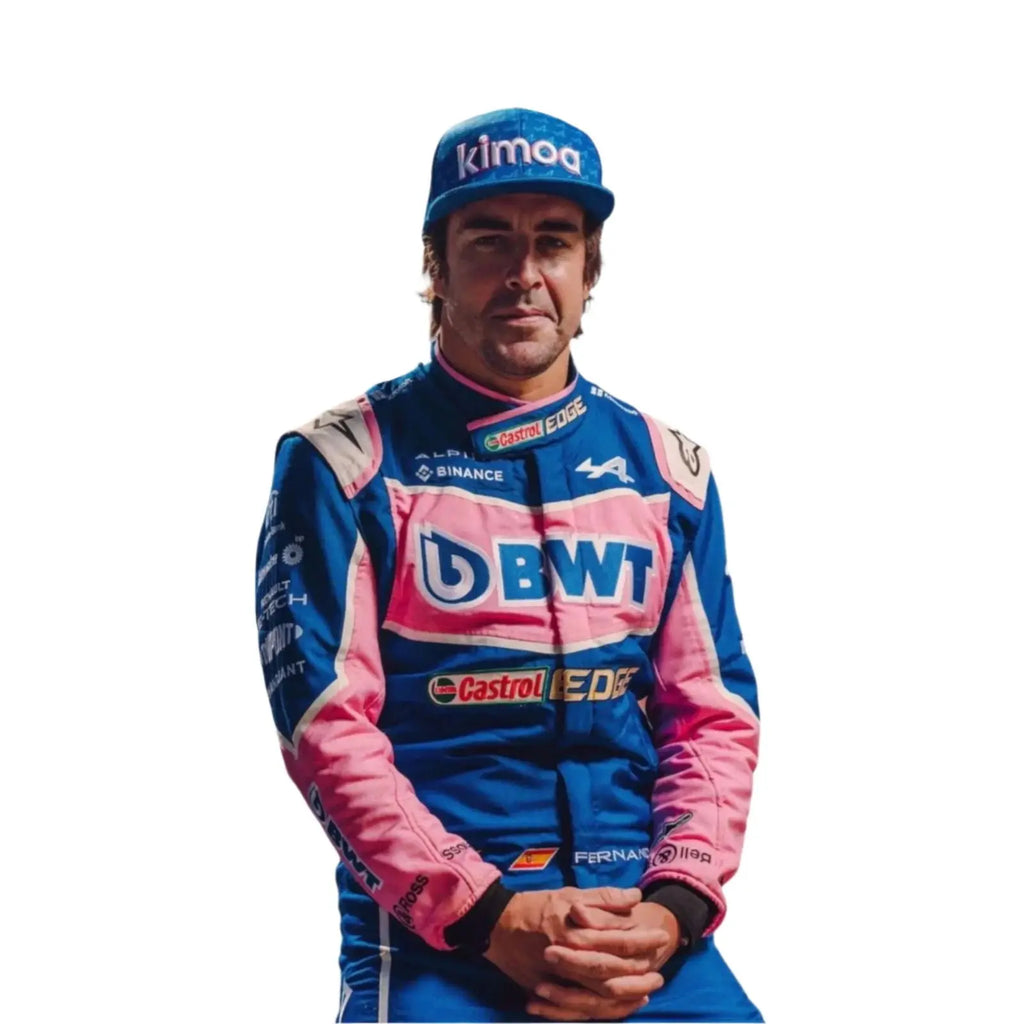 2022 FERNANDO ALONSO  ALPHINE F1 RACE SUIT - Speedxcrafts