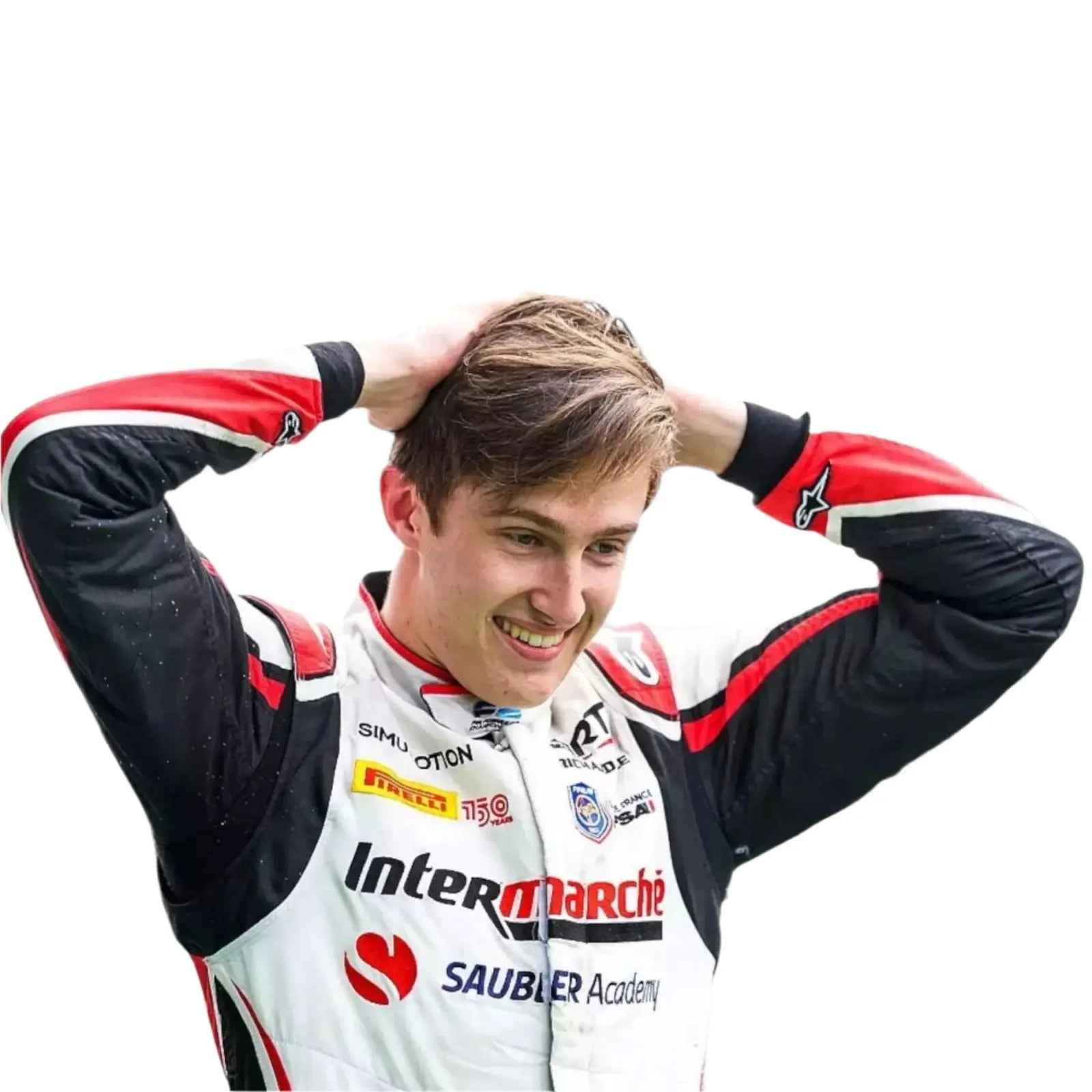 2022 Formula 2 Théo Pourchaire Suit - Speedxcrafts