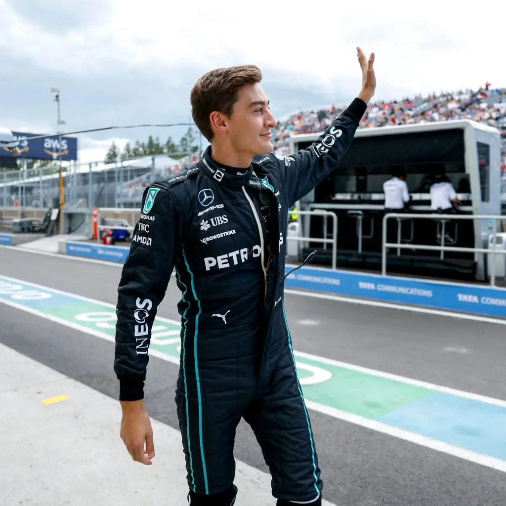 2022 George Russell Mercedes-AMG Petronas F1 Team Replica Race Suit - Speedxcrafts